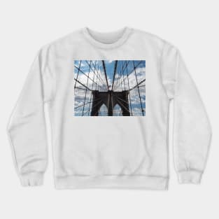 The iconic Brooklyn Bridge! Crewneck Sweatshirt